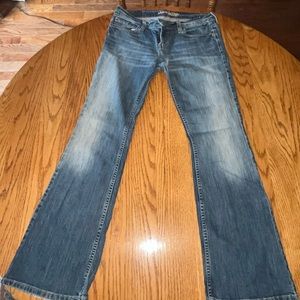 Vintage American Eagle flare jeans. 10 regular stretch. Gently worn.